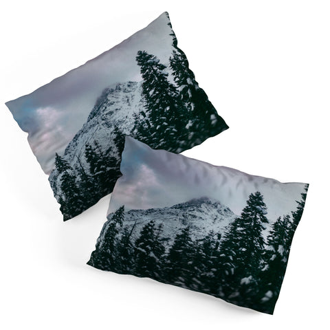 Leah Flores North Cascade Winter Pillow Shams