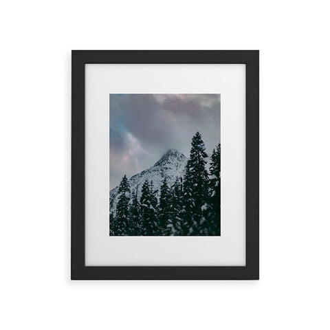 Leah Flores North Cascade Winter Framed Art Print