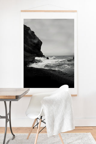 Leah Flores Ocean 1 Art Print And Hanger