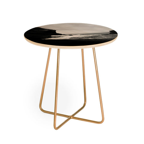 Leah Flores Ocean 1 Round Side Table