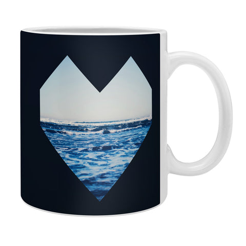 Leah Flores Ocean Heart Coffee Mug