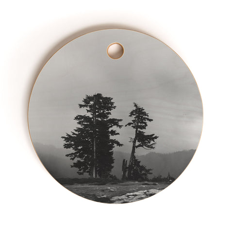 Leah Flores Pacific Northwest Cutting Board Round