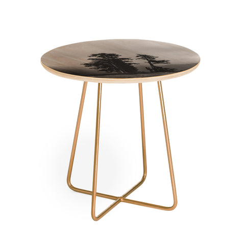 Leah Flores Pacific Northwest Round Side Table