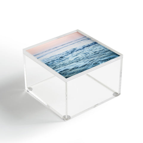 Leah Flores Pacific Ocean Waves Acrylic Box