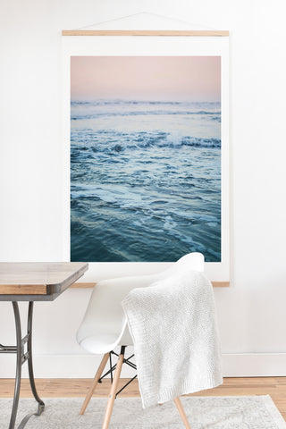 Leah Flores Pacific Ocean Waves Art Print And Hanger
