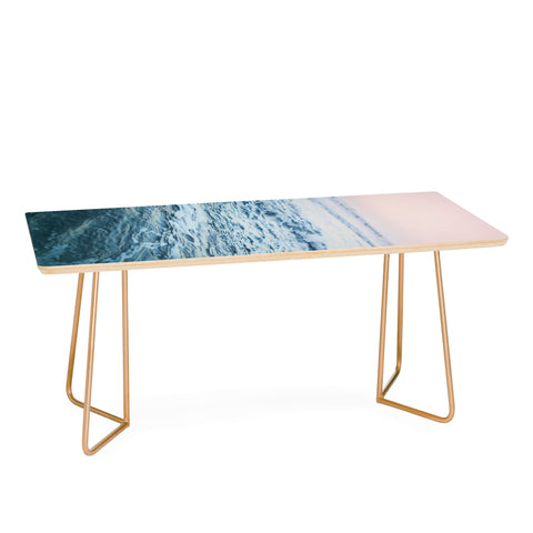 Leah Flores Pacific Ocean Waves Coffee Table