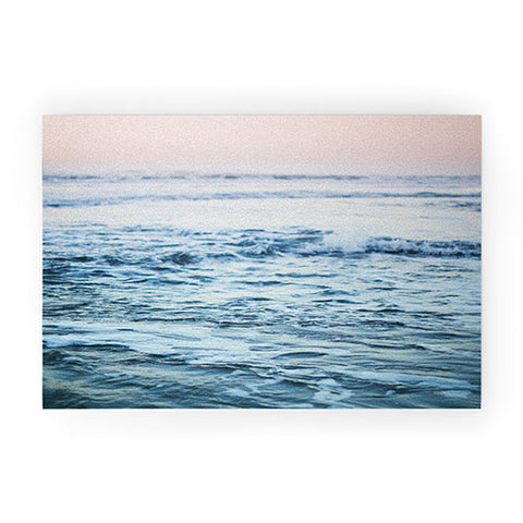Leah Flores Pacific Ocean Waves Welcome Mat