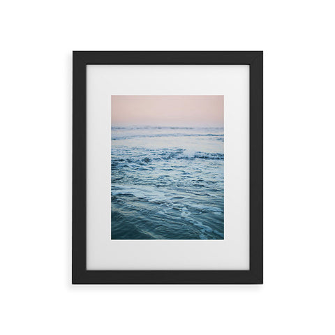 Leah Flores Pacific Ocean Waves Framed Art Print
