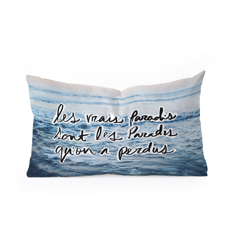Leah Flores Paradis Oblong Throw Pillow