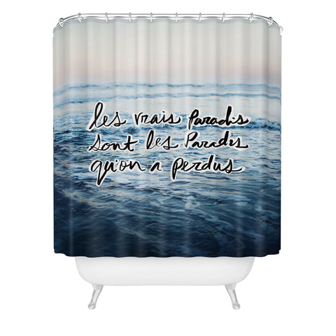 Leah Flores Paradis Shower Curtain