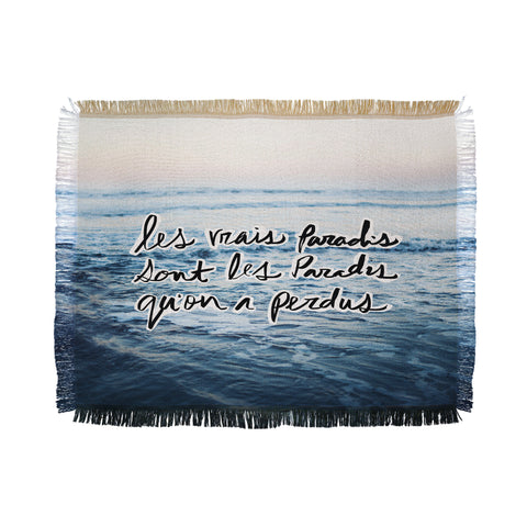 Leah Flores Paradis Throw Blanket