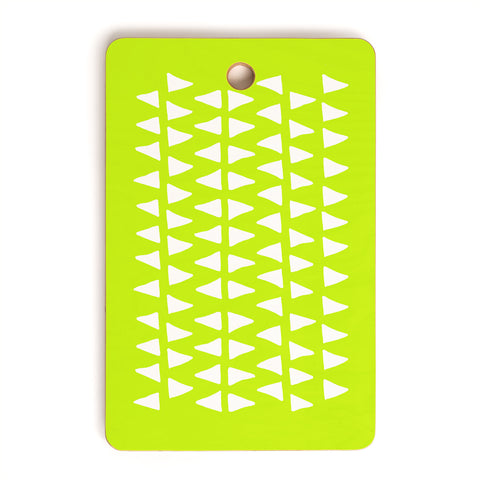 Leah Flores Pineapple Dreams Cutting Board Rectangle