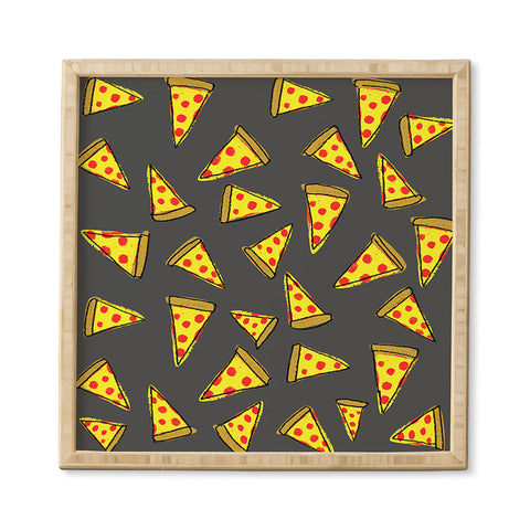 Leah Flores Pizza Party Framed Wall Art