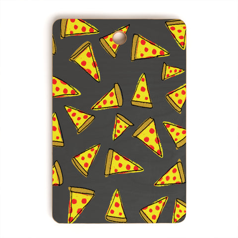 Leah Flores Pizza Party Cutting Board Rectangle