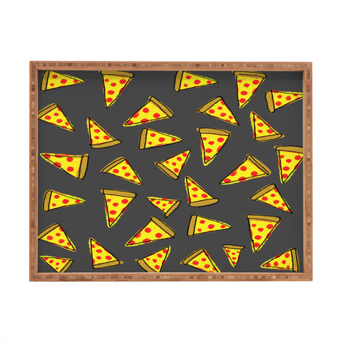 Leah Flores Pizza Party Rectangular Tray