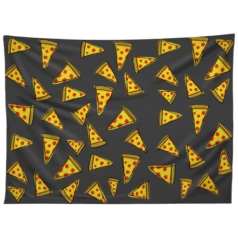 Leah Flores Pizza Party Tapestry