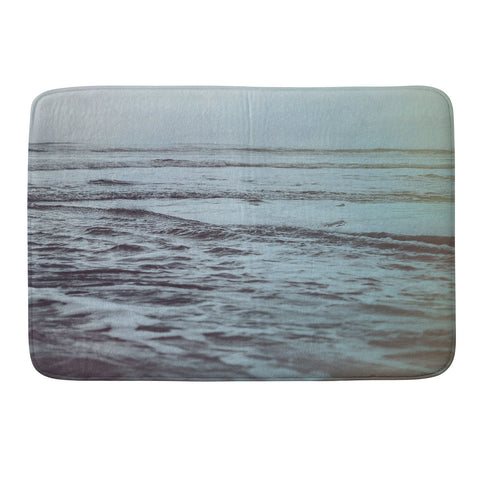 Leah Flores Polaroid Waves Memory Foam Bath Mat