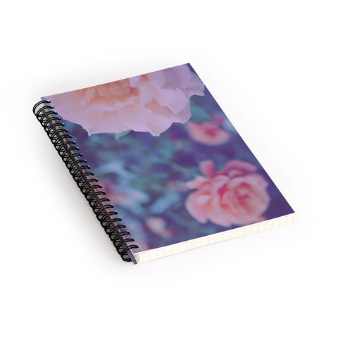 Leah Flores Pretty Floral Spiral Notebook