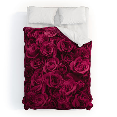 Leah Flores Pretty Pink Roses Comforter