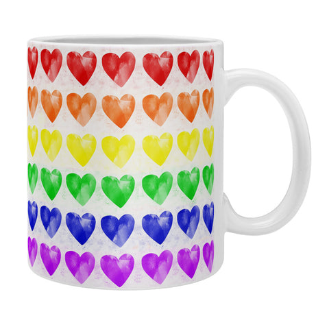 Leah Flores Rainbow Happiness Love Explosion Coffee Mug