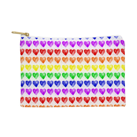 Leah Flores Rainbow Happiness Love Explosion Pouch