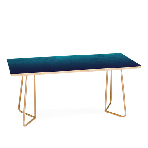 Leah Flores Sapphire Map Coffee Table