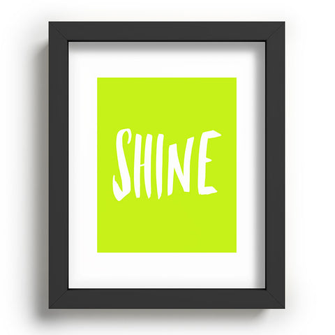 Leah Flores Shine Recessed Framing Rectangle