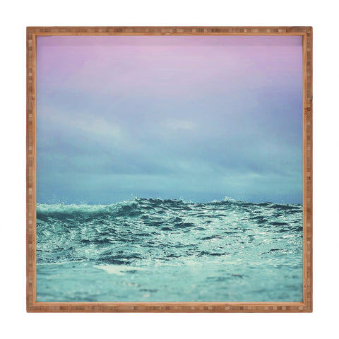 Leah Flores Sky and Sea Square Tray