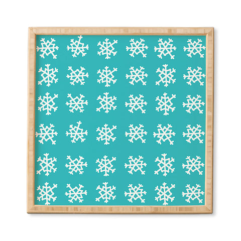 Leah Flores Snowflake Party Framed Wall Art