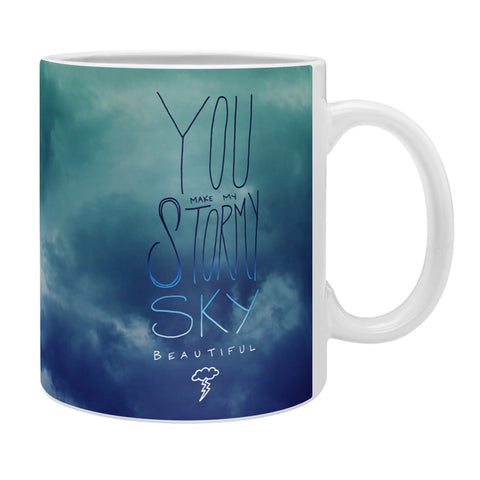 Leah Flores Stormy Sky Coffee Mug