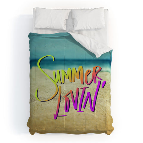 Leah Flores Summer Lovin Beach Comforter