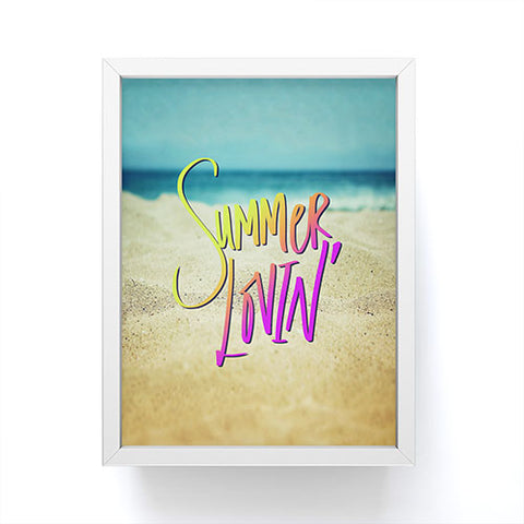 Leah Flores Summer Lovin Beach Framed Mini Art Print