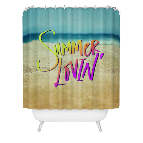 Leah Flores Summer Lovin Beach Shower Curtain