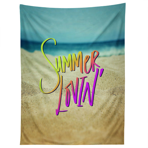 Leah Flores Summer Lovin Beach Tapestry