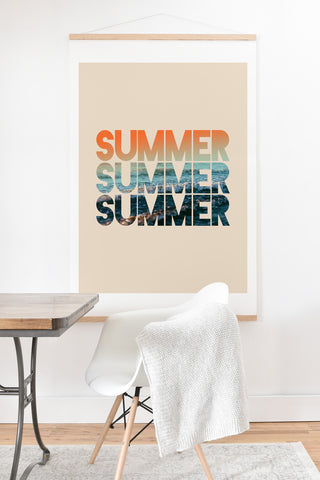 Leah Flores Summer Summer Summer Art Print And Hanger