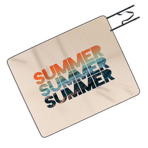 Leah Flores Summer Summer Summer Picnic Blanket