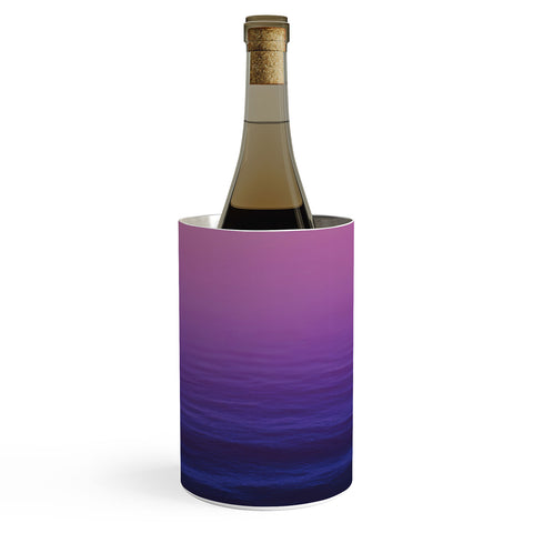 Leah Flores Sunset Waves Wine Chiller