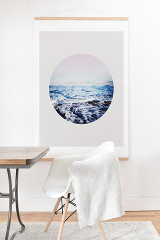 Leah Flores Surf Art Print And Hanger
