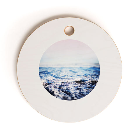 Leah Flores Surf Cutting Board Round
