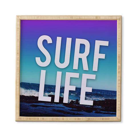 Leah Flores Surf Life Framed Wall Art