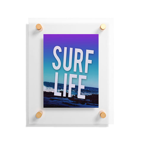 Leah Flores Surf Life Floating Acrylic Print