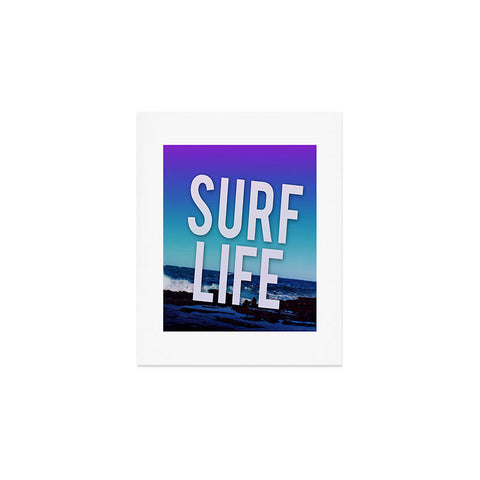 Leah Flores Surf Life Art Print