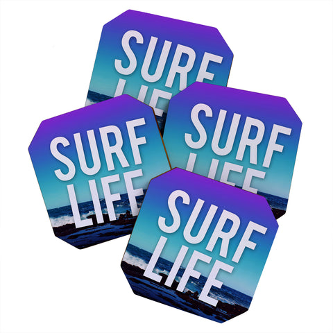Leah Flores Surf Life Coaster Set