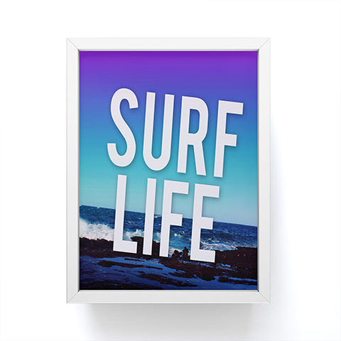 Leah Flores Surf Life Framed Mini Art Print