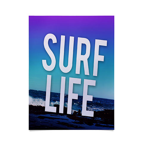 Leah Flores Surf Life Poster