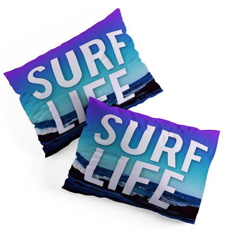 Leah Flores Surf Life Pillow Shams