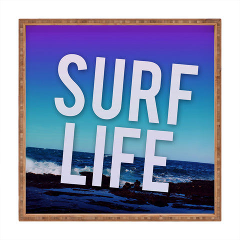 Leah Flores Surf Life Square Tray