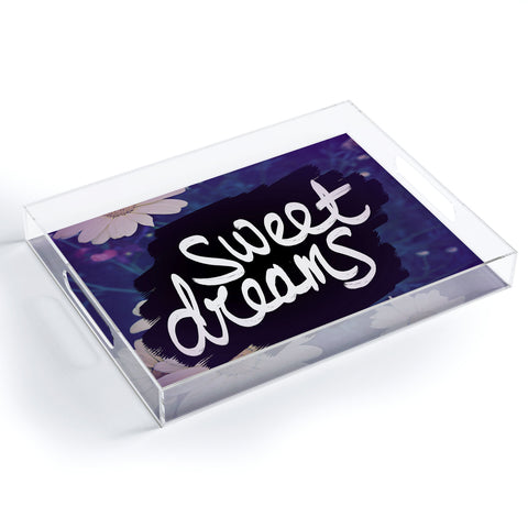 Leah Flores Sweet Dreams 1 Acrylic Tray