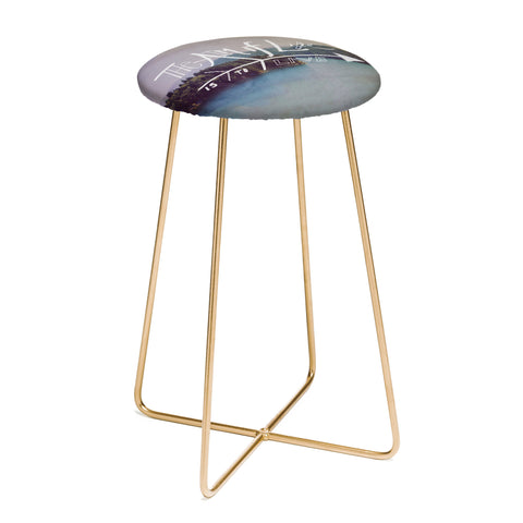 Leah Flores The Aim Of Life Counter Stool