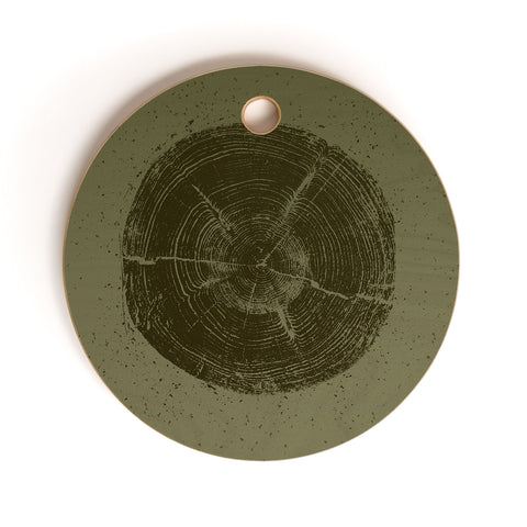 Leah Flores Timber Cutting Board Round